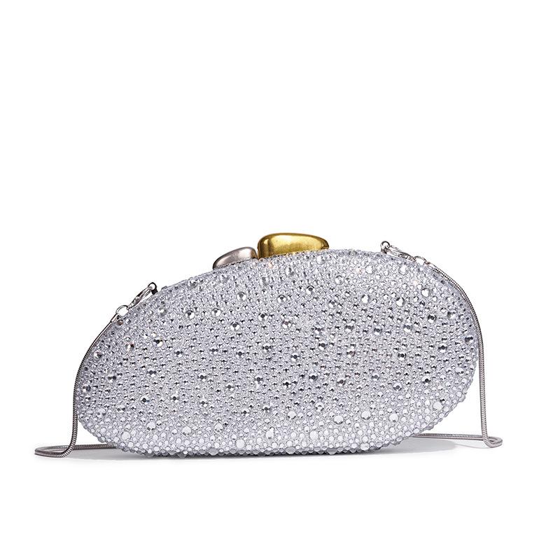 Light Luxury Women'S Dinner Bag Women'S Bag Acrylic Clutch Bag Fashionable Hot Diamond-Encrusted Bag