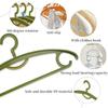 15/30pcs Space Saving Hangers Slim Design, Wide Shoulder Non-Slip for Shirts Dresses, Closet Organizer Set To Maximize Space