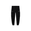 Multi-Pocket Woven Cuffed Casual Pants Women Bottoms Black F11W218802FBK