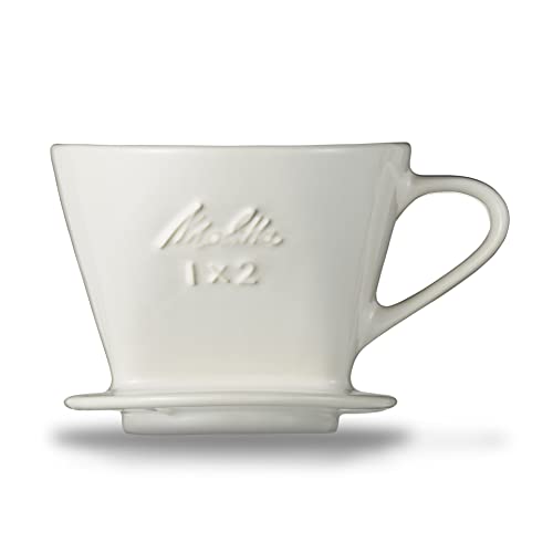 Melitta SF-WH 1x2 Ceramic Filters, Off-White, for 2-4 Cups