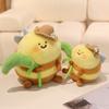 Kawaii Bee Animals Plush Toys Schoolbag Key Pendant Stuffed Insect Bee Soft Honey Bee Doll Bed Cartoon Pillow Birthday Gifts