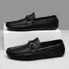 Fashion Fast Delivery Office Loafers Genuine Leather Men Casual Shoe Dress Business Slip on Footwear Breathable Moccasins Driving Shoes