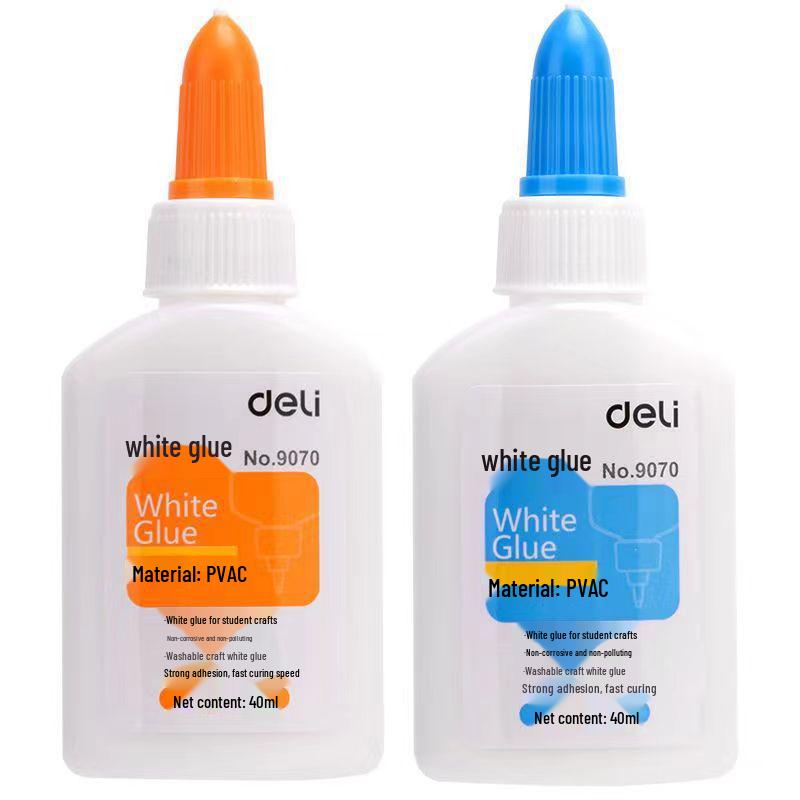 Deli Stationery Handmade Washable White Glue for Children's DIY (9070/9071/9072)