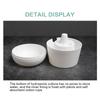 Self Watering Planter Pots with Water Reservoir for Small Indoor Plants