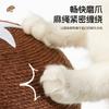 Large Mushroom-Style Cat Scratcher With Sisal Rope Durable Non-Shedding Vertical Climbing Toy Medium Cats