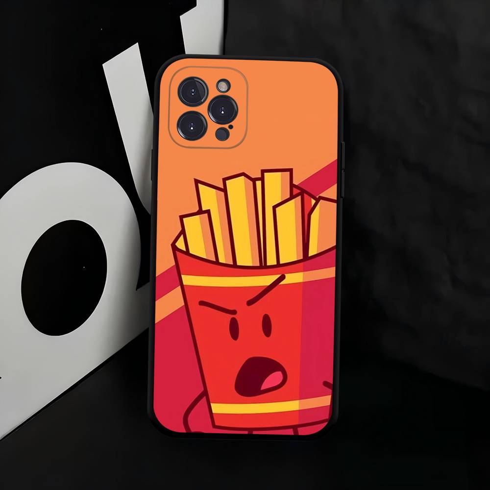 Bfdi B-Battle For D-Dream Black Silicone Phone Case For Iphone 17 Air 16 15 14 13 12 11 Pro Max Plus Back TPU