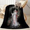 Gothic Style Blanket Ultra-Soft Great for Couch Livingroom Sofa Four Seasons Universal Warmthful Decor Birthday Christmas Gift Blanket