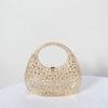 Lady Evening Bags for Women Luxury Designer Handbag and Purses New Ins Transparent Plastic Imitation Diamond Acrylic Pouch Bag