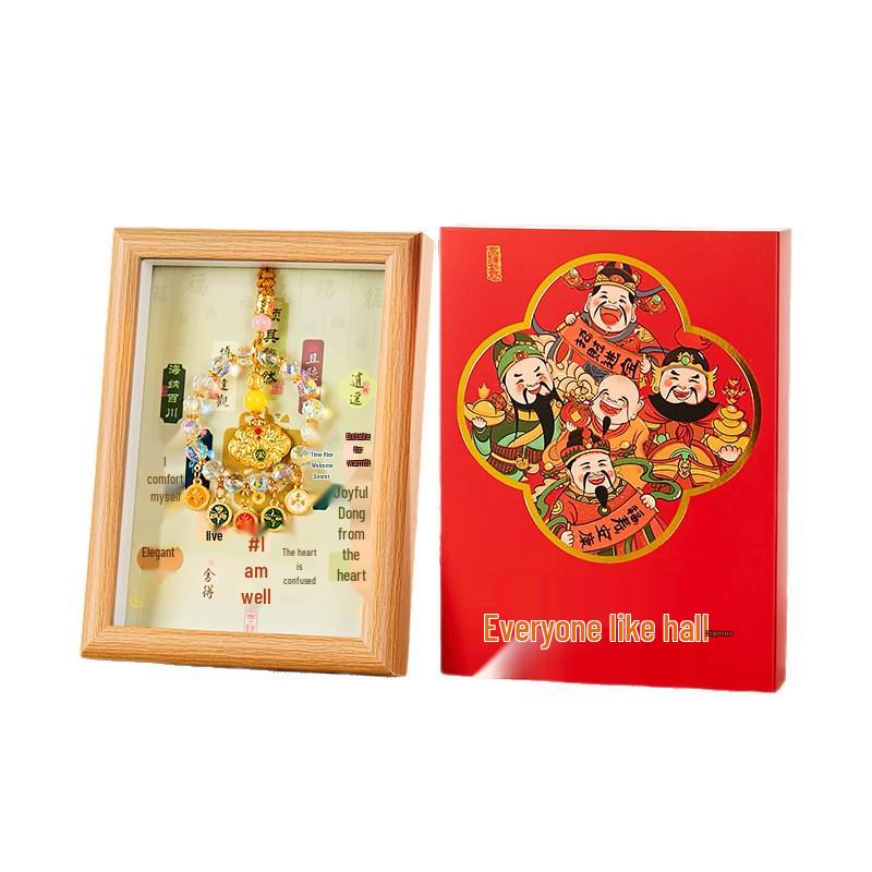 Exquisite Thangka Display Table: Perfect Souvenir for Nail Salon Openings and Cultural Gifts