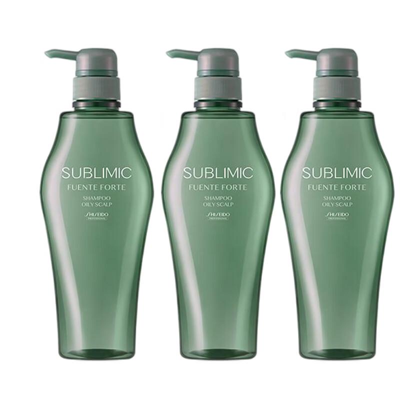 Shiseido Professional Adenovital Scalp Oil Control Shampoo (3x500ml)
