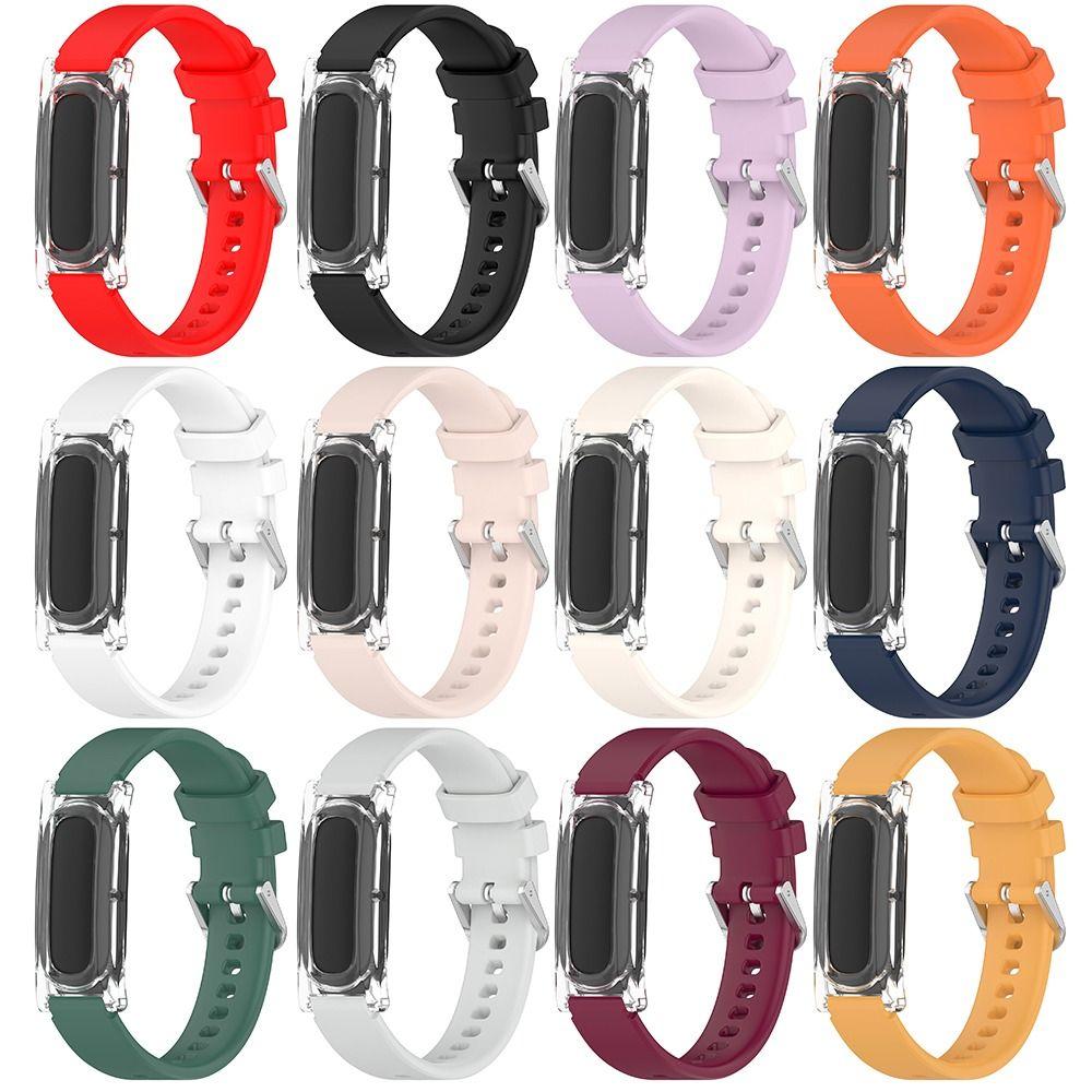 Nastavitelný silikonový řemínek na hodinky náramek pro Google Fitbit Air Smart Band příslušenství