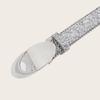Modern Women Jeans Belt Round Buckle Punk Belt Impressive Style for Beach