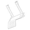 M-Modern-New Hanging Turtle Basking Platform Transparent Perforated Climbing Platform With Wide Hook For Small & Medium Turtle