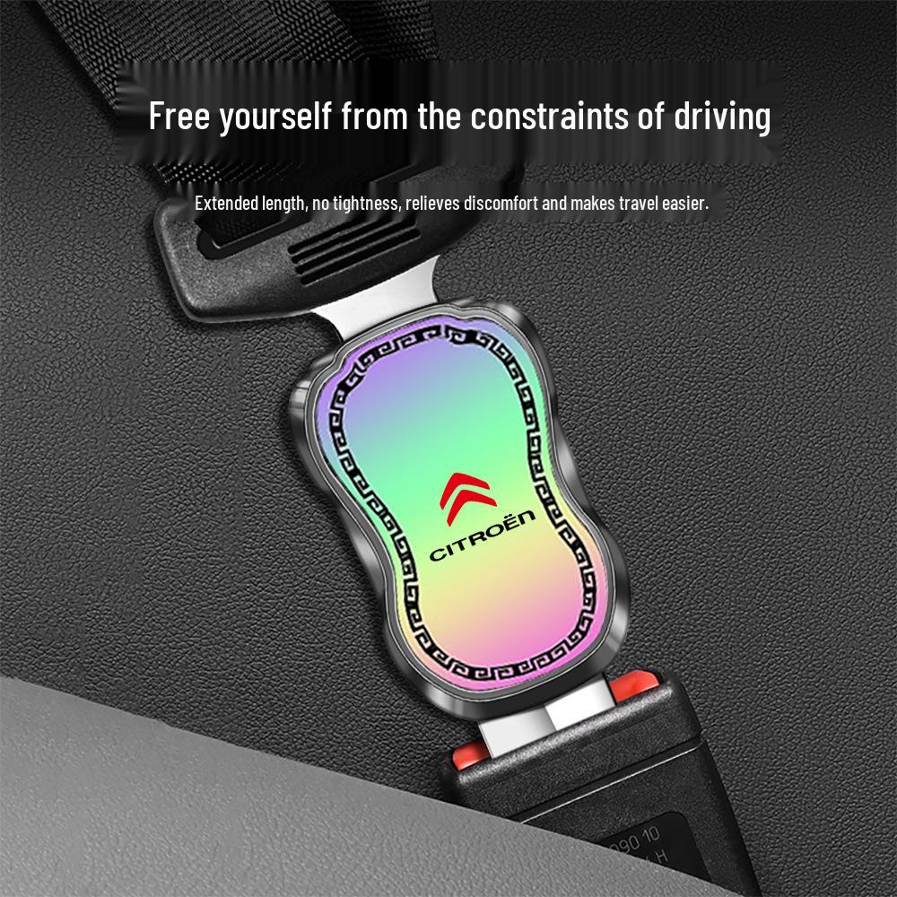 Compatible Seat Belt Extender for Citroen C3-XR, Elysee, C4L, Versailles, C5, XC6