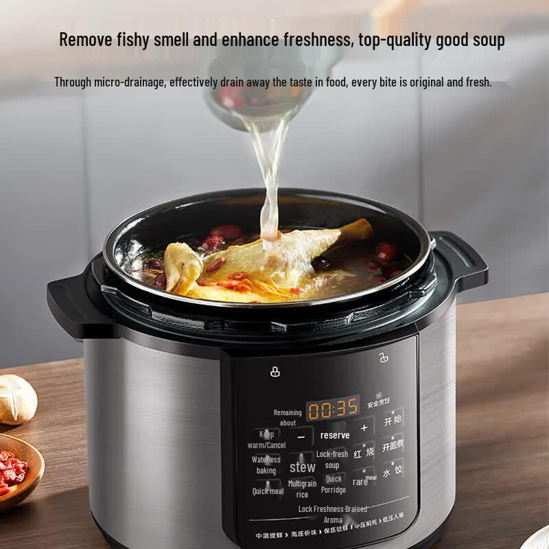 Midea Electric Pressure Cooker CN Plug (adapter Included)