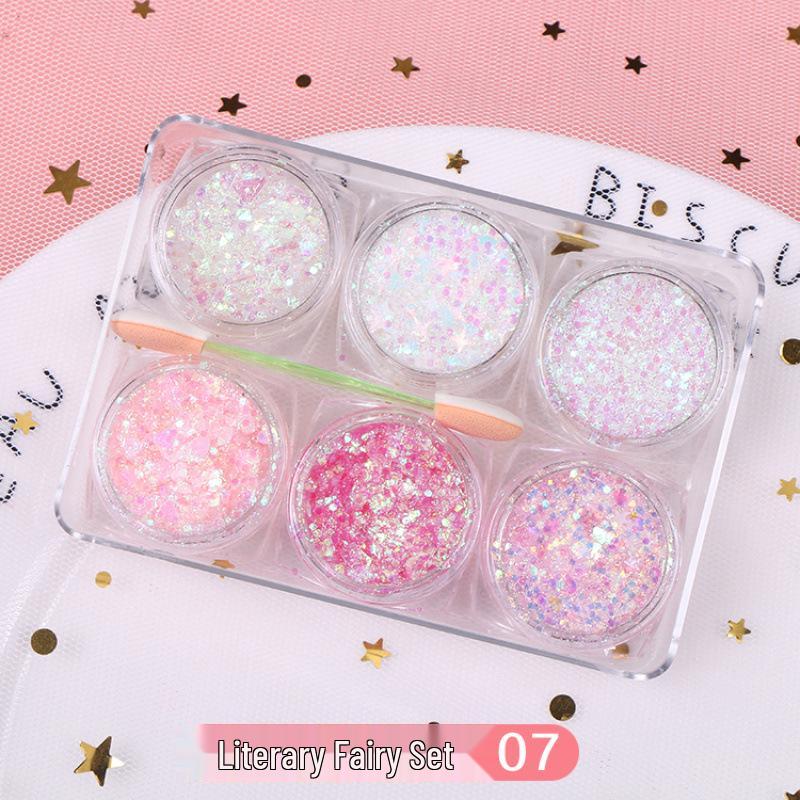 Fairy Sparkle Glitter Eyeshadow Stickers - Shimmer Makeup for Christmas & Children's Day