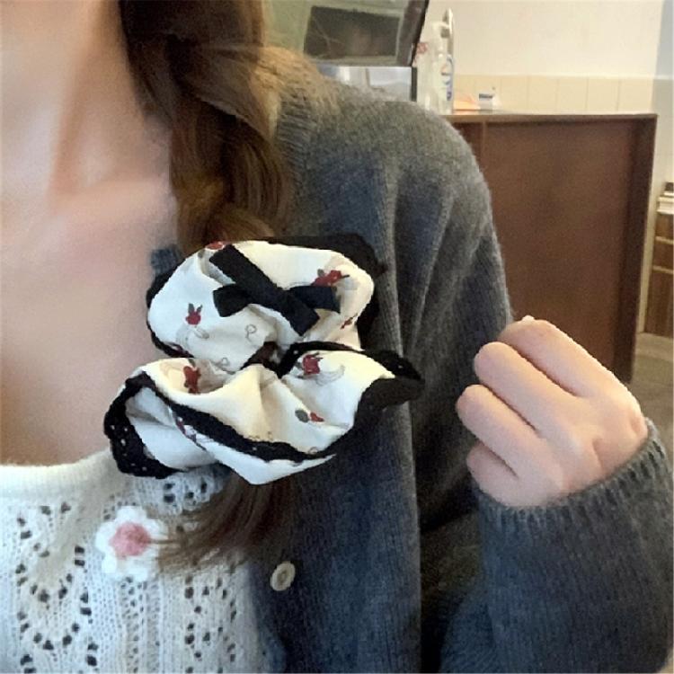 Bows Hair Tie Multi Layer Hair Catch Lacework Hair Tie Scrunchies Hair Rope