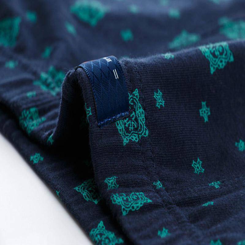 Velká velikost Pánské spodní prádlo Bavlněné slipy Spodky Kalhotky Potisk Spodky pro chlapce Prodyšné Kalhotky L XL 2XL 3XL 4XL