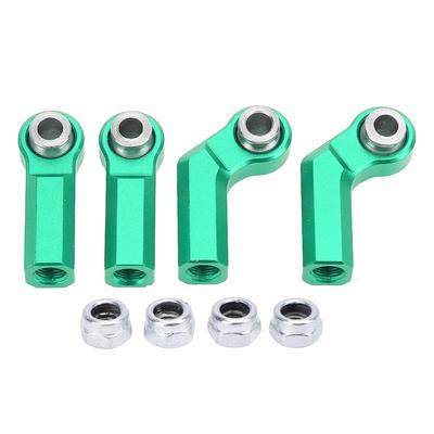 4PCS Metal Ball Joints for 110 RC Car M4 Thread 7.0mm CW Link Rod End Ball Heads 2 Elbow 2