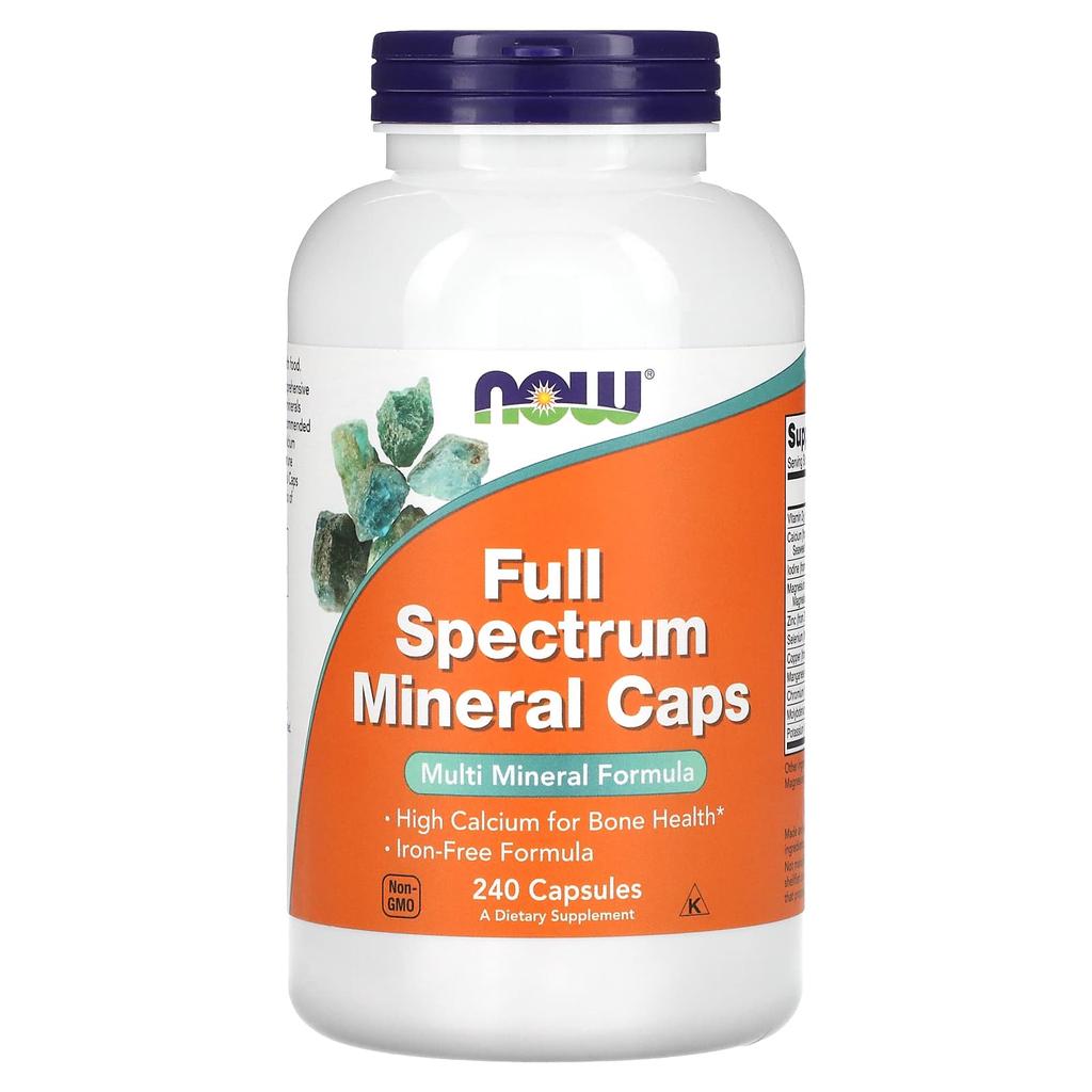 Full Spectrum Mineral Capsules, Veggie Capsules 240