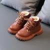 Style Children's Snow Boots Girls Boys Plush Short Boots Casual Warm Ankle Shoes Kids  Sneakers for Kids I07086