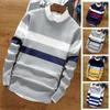 Stylish Men's Casual Long Sleeve Loose Knitwear Pullover Tops For Every Season