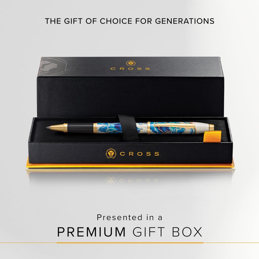 CROSS Wanderlust Malta Ballpoint Pen Water-Based NAT0755-4 (Officially Imported)