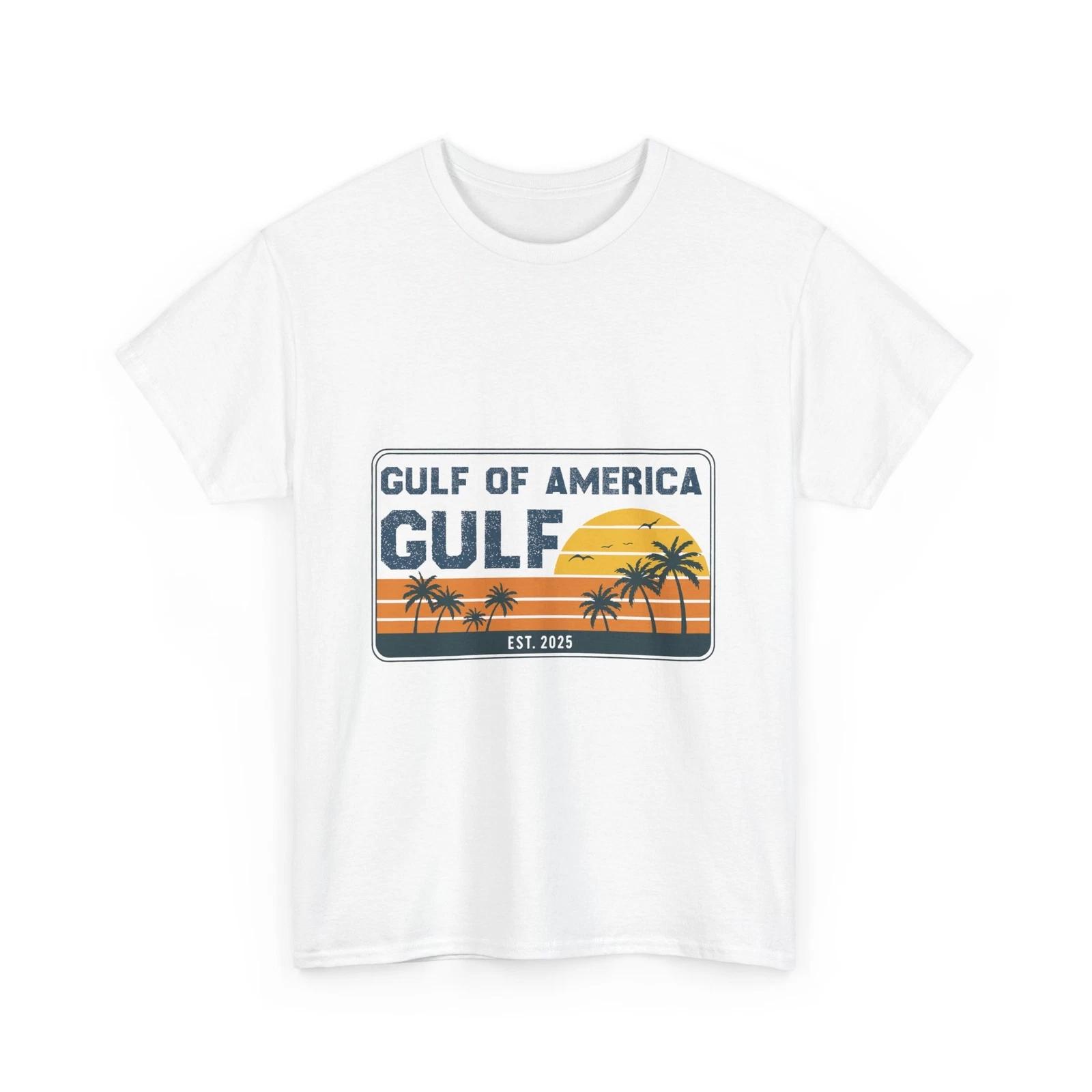 Retro USA Gulf Coast T shirt – America Est. 2025, American Flag, Mexico Inspired 2XL