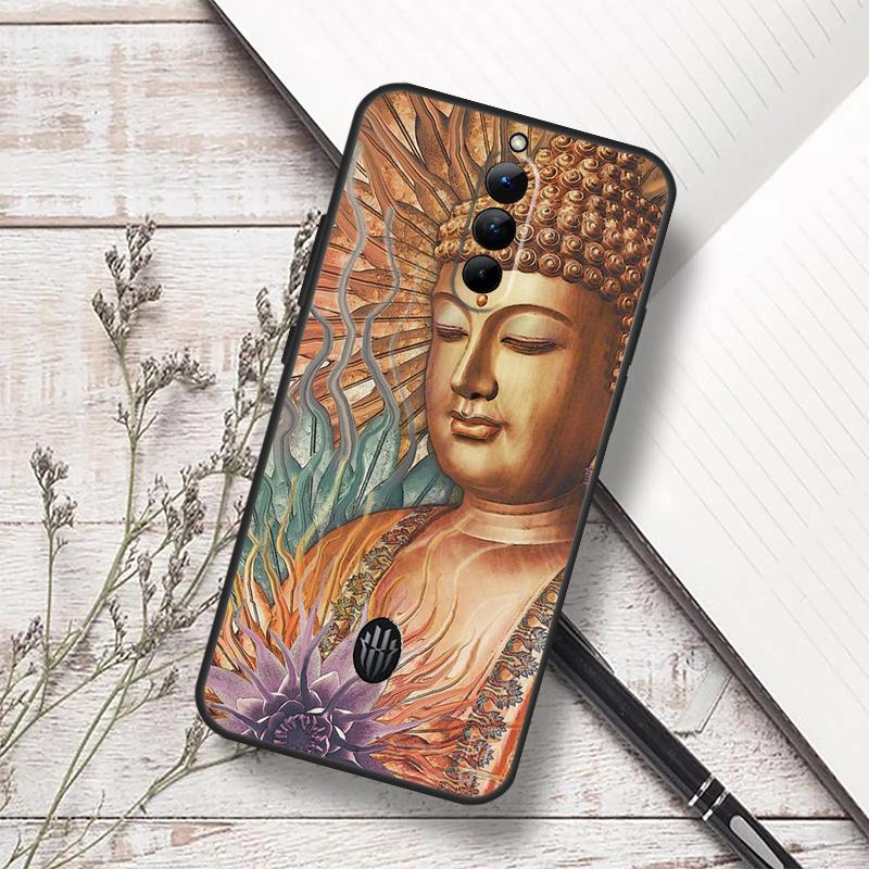 Buddha Case For ZTE Nubia Red Magic 6S 7S 6 7 Pro 5G RedMagic 10 Air 8 9 8S 9S 10S Pro Plus Cover