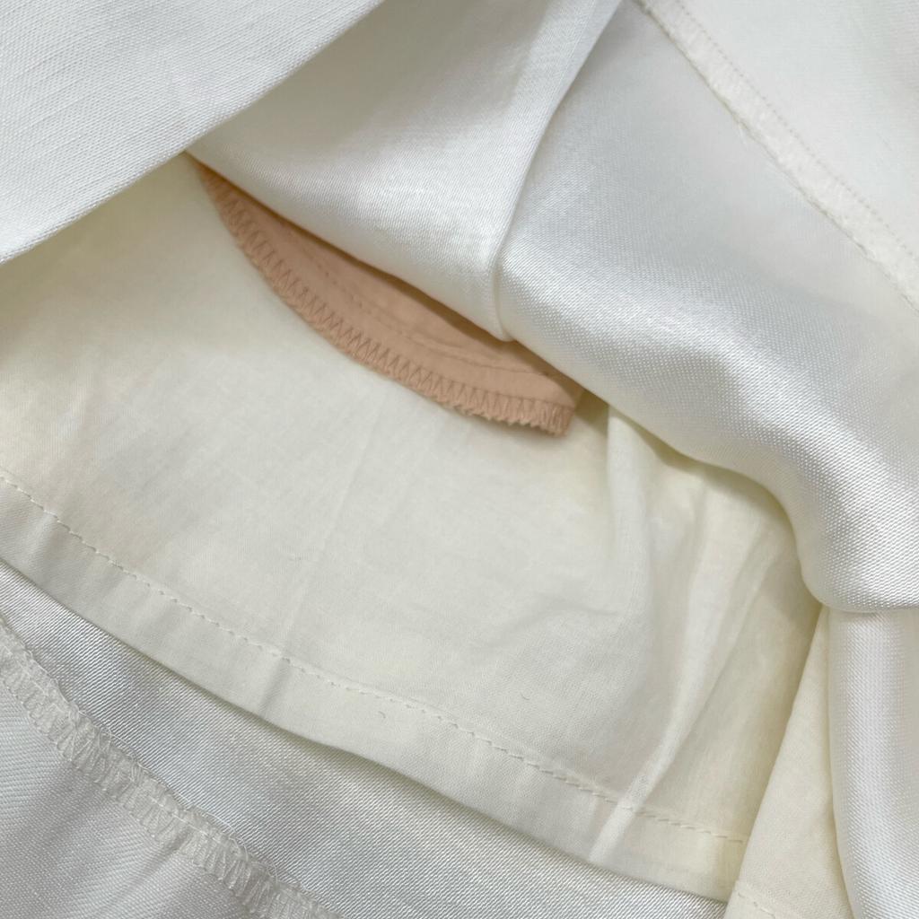 Maje White Flowing Shorts Bottoms 38 whiteUsed