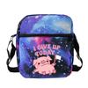 Cute printed shoulder bag casual multi-functional oblique span bag small bag student stationery bag