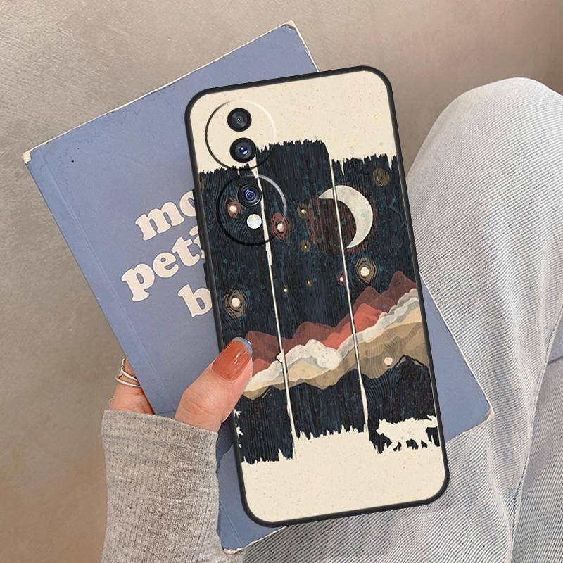 Wild MountainsMondsee Hülle Für Honor Magic 8 Pro 5 6 7 Lite Abdeckung Für Honor 200 400 90 70 50 X8a X8b X9a X9b X9c