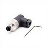 M8 Connector 3 4 5 8 Pin Plastic Shell Circular Plug Socket Male Female Sensor