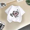 Girls' Fashionable T-shirt For Summer, Children's Casual Top