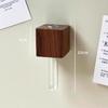 Solid Wood Magnetic Vase for Fresh Flowers and Single Stem Arrangements