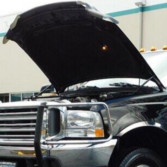 Front Hood+Rear Tailgate Gas Shock Struts For Ford F-250/F-350 Super Duty 3Pcs