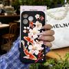 Luckly Koi Goldfish Bloosom Flower Phone Case for IPhone 17 AIR 11 12 13 14 15 16 Pro Max 13Mini Art Koi Carp Soft Silcone Cover