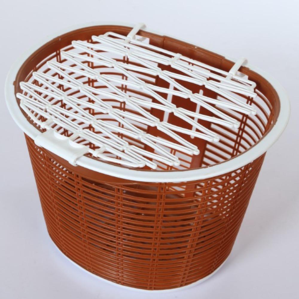 Multicolors Children Bike Basket Plastic Scooter Handlebar Basket Rear Cycling Accessories