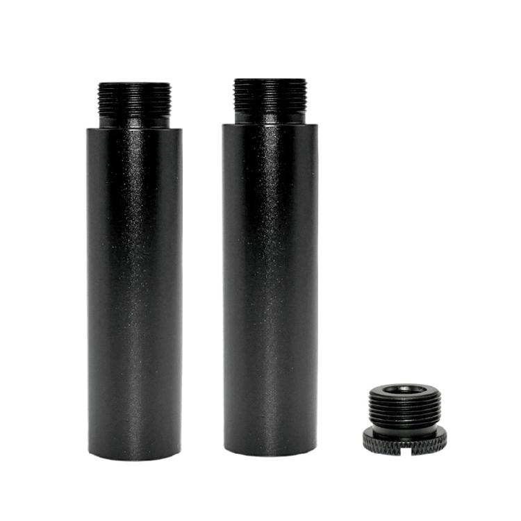 Mic Stand Extension Tube Suitable for Desktop Stand Boom 3/8" and 5/8" Adapter