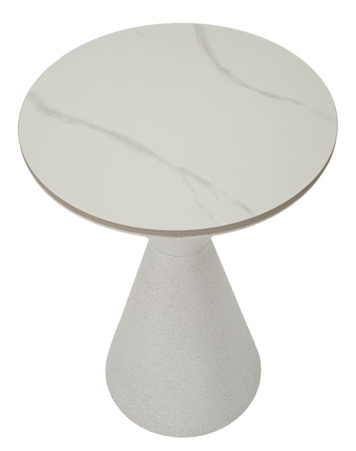 Table White Double Cm Ø 44.5X63