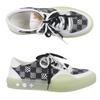 Pristine LOUIS VUITTON Low cut sneakers white leather mens 7.5 Used