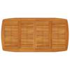 Vidaxl Garden Table, 200X100X75 Cm, Solid Acacia Wood