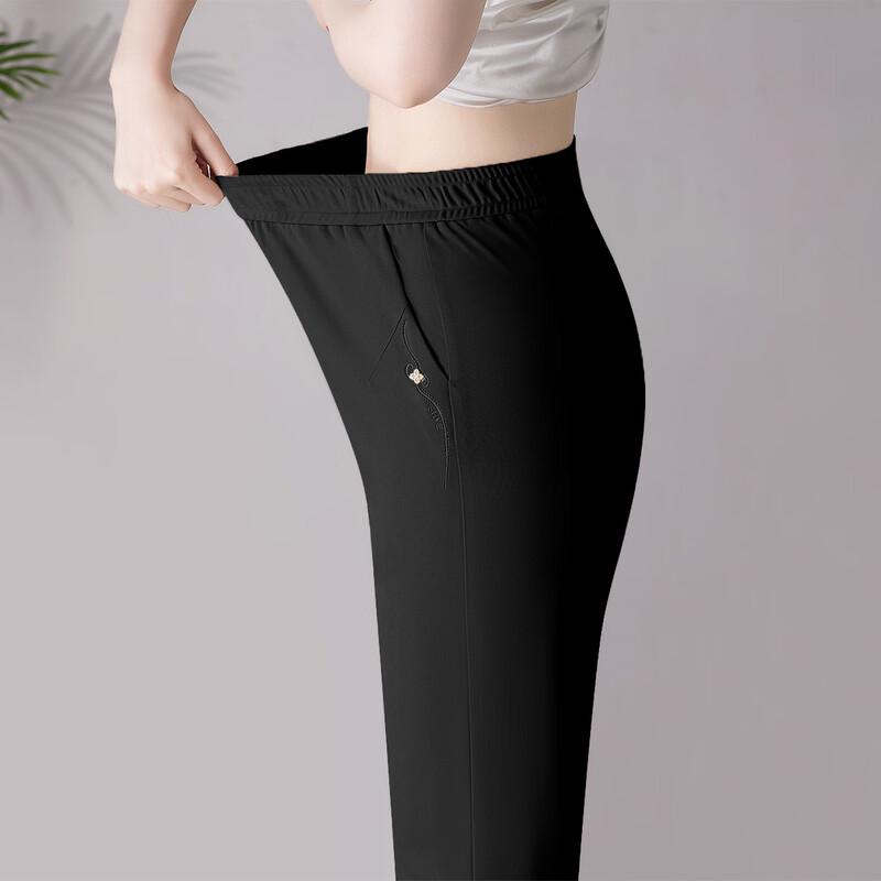 Women's Loose Straight-Leg Capri Pants