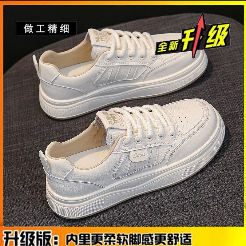 

Women s shoes genuine leather little white shoes women s 2025 new summer popular student casual board shoes versatile soft-soled sports shoes 40