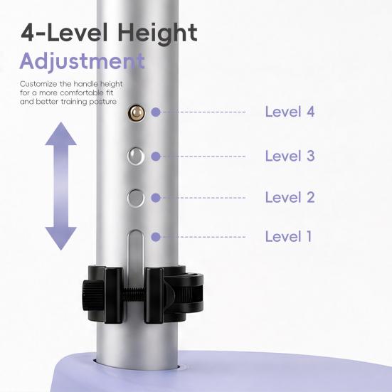 Abdominal Muscle Trainer Adjustable Weight Loss Crawling Trainer, Spine Twist And Stretch Equipment for Core Strength & Back Relief, Lower Support