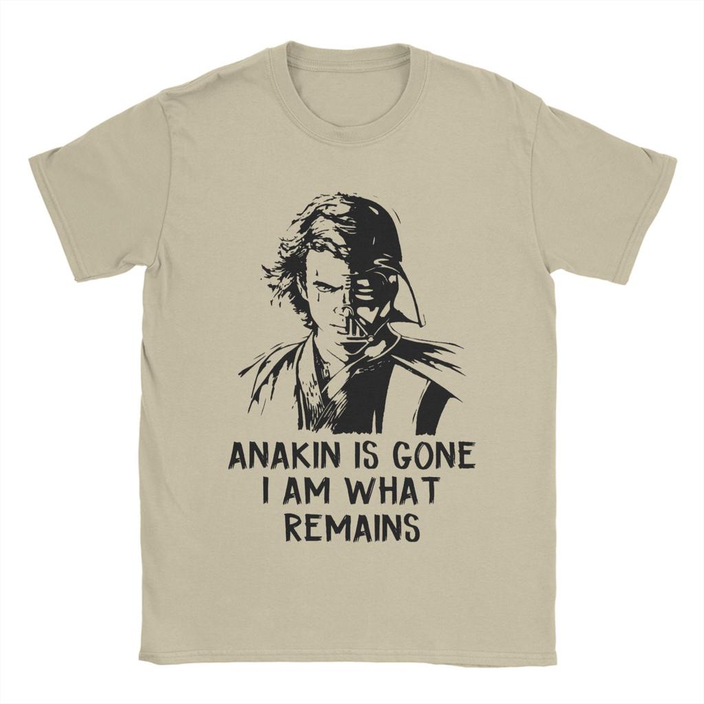 Men's Anakin Skywalker T Shirt 100% Cotton Clothing Casual Short Sleeve Crew Neck Tees Party T-Shirt