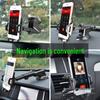 Car Phone Holder with Suction Cup and Air Vent Mount for Convenient Use