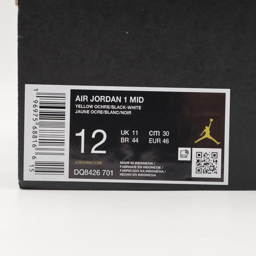 DQ8426-701 Nike Air Jordan 1 Mid Yellow Ochre (Men's)