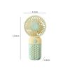 Portable Mini Fan 3600mAh Rechargeable Battery USB Fan Foldable Handheld Fan Turbo BladelessFan 5 Gear for Outdoor