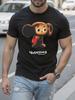 T-shirt z nadrukiem kreskówki Czeburaszka